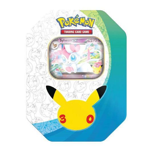 Pokémon TCG: 30th Celebration Sylveon ex Tin