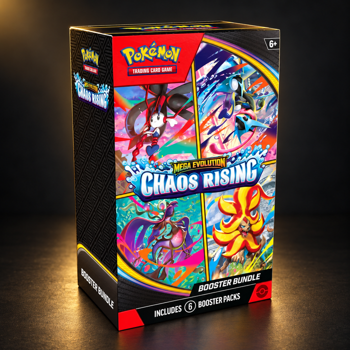 Pokémon TCG: Mega Evolution—Chaos Rising Booster Bundle