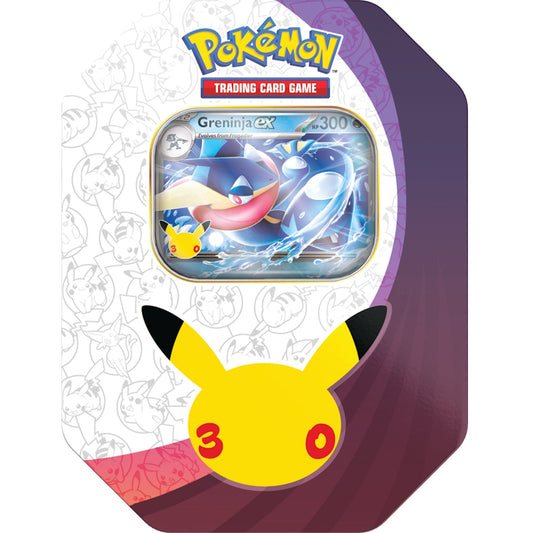 Pokémon TCG 30th Celebration Greninja ex Tin